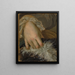 Studio di una mano - Lorens Pasch il Giovane — quadro incorniciato alla parete