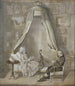 Interno con il conte Claes Ekeblad e sua moglie Brita née Horn - Lorentz Svensson Sparrgren — vista dell’opera