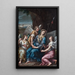 La Vierge en deuil au tombeau - Lorenzo Gramiccia — quadro incorniciato alla parete