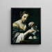 Sainte Agathe - Lorenzo Lippi — quadro incorniciato alla parete