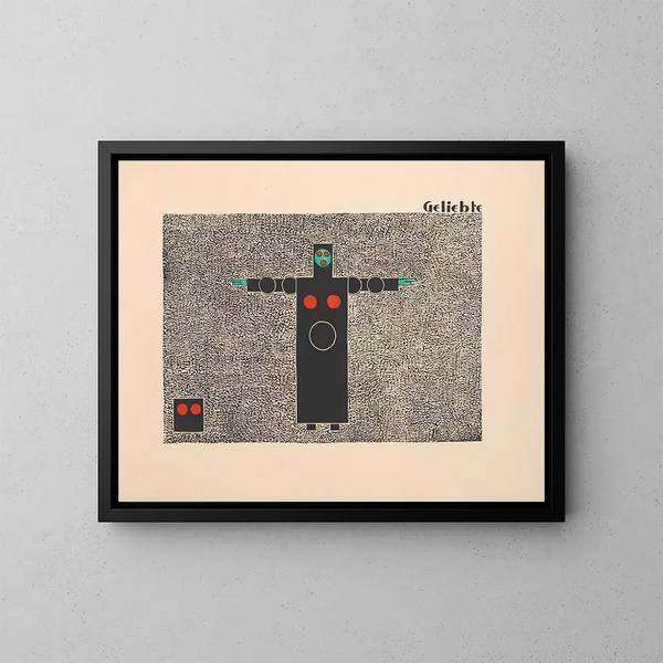 Ben-amata - Lothar Schreyer — quadro incorniciato alla parete