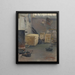 Interno dello studio - Lotten Rönquist — quadro incorniciato alla parete