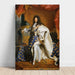 Riproduzione del dipinto di Luigi XIV di Hyacinthe Rigaud