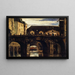 Le Petit Pont et le pont Saint-Charles - Louis-Godefroy Jadin — quadro incorniciato alla parete