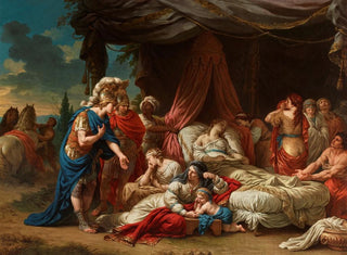 LouisJeanFranois Lagrene - Death of Darius wife.webp