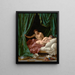 Marte e Venere, allegoria della pace - Louis-Jean-François Lagrenée — quadro incorniciato alla parete