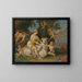 Il Rapimento di Europa - Louis-Jean-François Lagrenée — quadro incorniciato alla parete