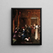 Salone di Moda a Parigi - Louis-Robert Carrier-Belleuse — quadro incorniciato alla parete