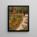 Pergola, giardino fiorito - Louis Abel - Truchet — quadro incorniciato alla parete