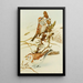 Bruant des arbres Snowflake - Louis Agassiz Fuertes — quadro incorniciato alla parete