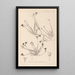 Herbier de la flore française Pl0016 - Louis Antoine Cusin — quadro incorniciato alla parete