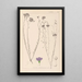 Herbier de la flore française Pl0022 - Louis Antoine Cusin — quadro incorniciato alla parete