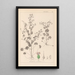 Herbier de la flore française Pl0076 - Louis Antoine Cusin — quadro incorniciato alla parete