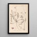 Herbier de la flore française Pl0087 - Louis Antoine Cusin — quadro incorniciato alla parete