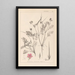 Herbier de la flore française Pl0088 - Louis Antoine Cusin — quadro incorniciato alla parete