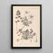 Herbier de la flore française Pl0089 - Louis Antoine Cusin — quadro incorniciato alla parete