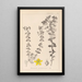 Herbier de la flore française Pl0100 - Louis Antoine Cusin — quadro incorniciato alla parete