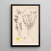 Herbier de la flore française Pl0110 - Louis Antoine Cusin — quadro incorniciato alla parete