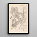 Herbier de la flore française Pl0159 - Louis Antoine Cusin — quadro incorniciato alla parete