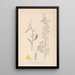 Herbier de la flore française Pl0168 - Louis Antoine Cusin — quadro incorniciato alla parete