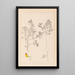 Herbier de la flore française Pl0216 - Louis Antoine Cusin — quadro incorniciato alla parete