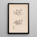 Herbier de la flore française Pl0242 - Louis Antoine Cusin — quadro incorniciato alla parete