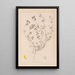 Herbier de la flore française Pl0246 - Louis Antoine Cusin — quadro incorniciato alla parete