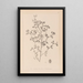 Herbier de la flore française Pl0282 - Louis Antoine Cusin — quadro incorniciato alla parete