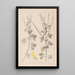 Herbier de la flore française Pl0306 - Louis Antoine Cusin — quadro incorniciato alla parete
