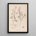 Herbier de la flore française Pl0308 - Louis Antoine Cusin — quadro incorniciato alla parete