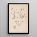 Herbier de la flore française Pl0323 - Louis Antoine Cusin — quadro incorniciato alla parete