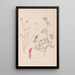 Herbier de la flore française Pl0325 - Louis Antoine Cusin — quadro incorniciato alla parete