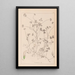 Herbier de la flore française Pl0358 - Louis Antoine Cusin — quadro incorniciato alla parete
