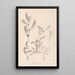 Herbier de la flore française Pl0400 - Louis Antoine Cusin — quadro incorniciato alla parete