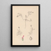 Herbier de la flore française Pl0410 - Louis Antoine Cusin — quadro incorniciato alla parete