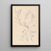 Herbier de la flore française Pl0415 - Louis Antoine Cusin — quadro incorniciato alla parete