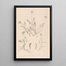 Herbier de la flore française Pl0429 - Louis Antoine Cusin — quadro incorniciato alla parete