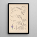 Herbier de la flore française Pl0446 - Louis Antoine Cusin — quadro incorniciato alla parete