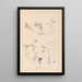 Herbier de la flore française Pl0451 - Louis Antoine Cusin — quadro incorniciato alla parete