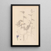 Herbier de la flore française Pl0452 - Louis Antoine Cusin — quadro incorniciato alla parete