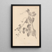 Herbier de la flore française Pl0494 - Louis Antoine Cusin — quadro incorniciato alla parete