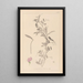Herbier de la flore française Pl0509 - Louis Antoine Cusin — quadro incorniciato alla parete