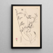 Herbier de la flore française Pl0517 - Louis Antoine Cusin — quadro incorniciato alla parete