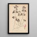 Herbier de la flore française Pl0829 - Louis Antoine Cusin — quadro incorniciato alla parete
