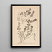Herbier de la flore française Pl0879 - Louis Antoine Cusin — quadro incorniciato alla parete