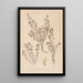 Herbier de la flore française Pl0915 - Louis Antoine Cusin — quadro incorniciato alla parete