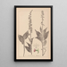 Herbier de la flore française Pl0988 - Louis Antoine Cusin — quadro incorniciato alla parete