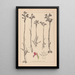 Herbier de la flore française Pl1020 - Louis Antoine Cusin — quadro incorniciato alla parete