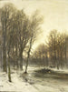 Vista del pomeriggio sui Boschi Nevosi - Louis Apol — vista dell’opera