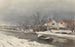 Paesaggio invernale con case lungo un canale - Louis Apol — vista dell’opera